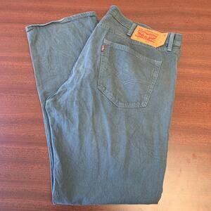 Men's Gray 501 Levi's Jeans EUC